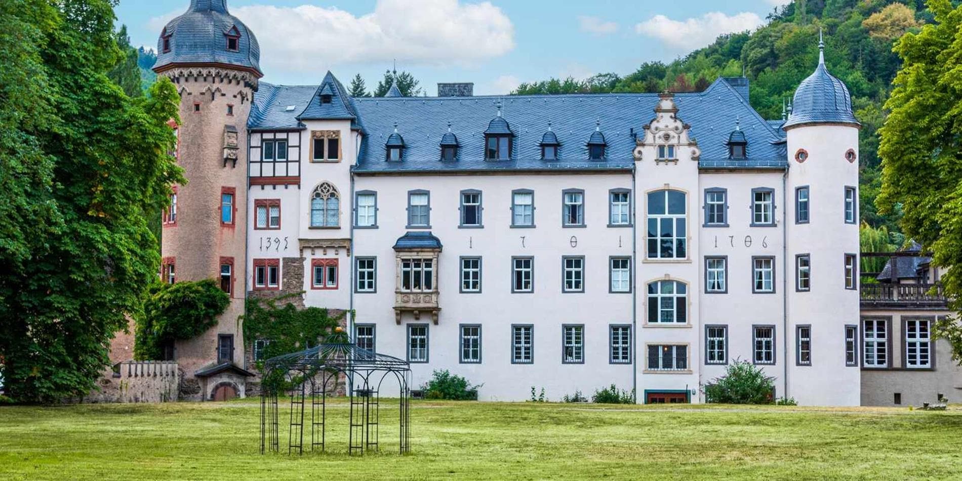 Exterior view of Nameday Castle, Germany
